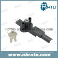 Plastic Key Refrigerator Door Lock